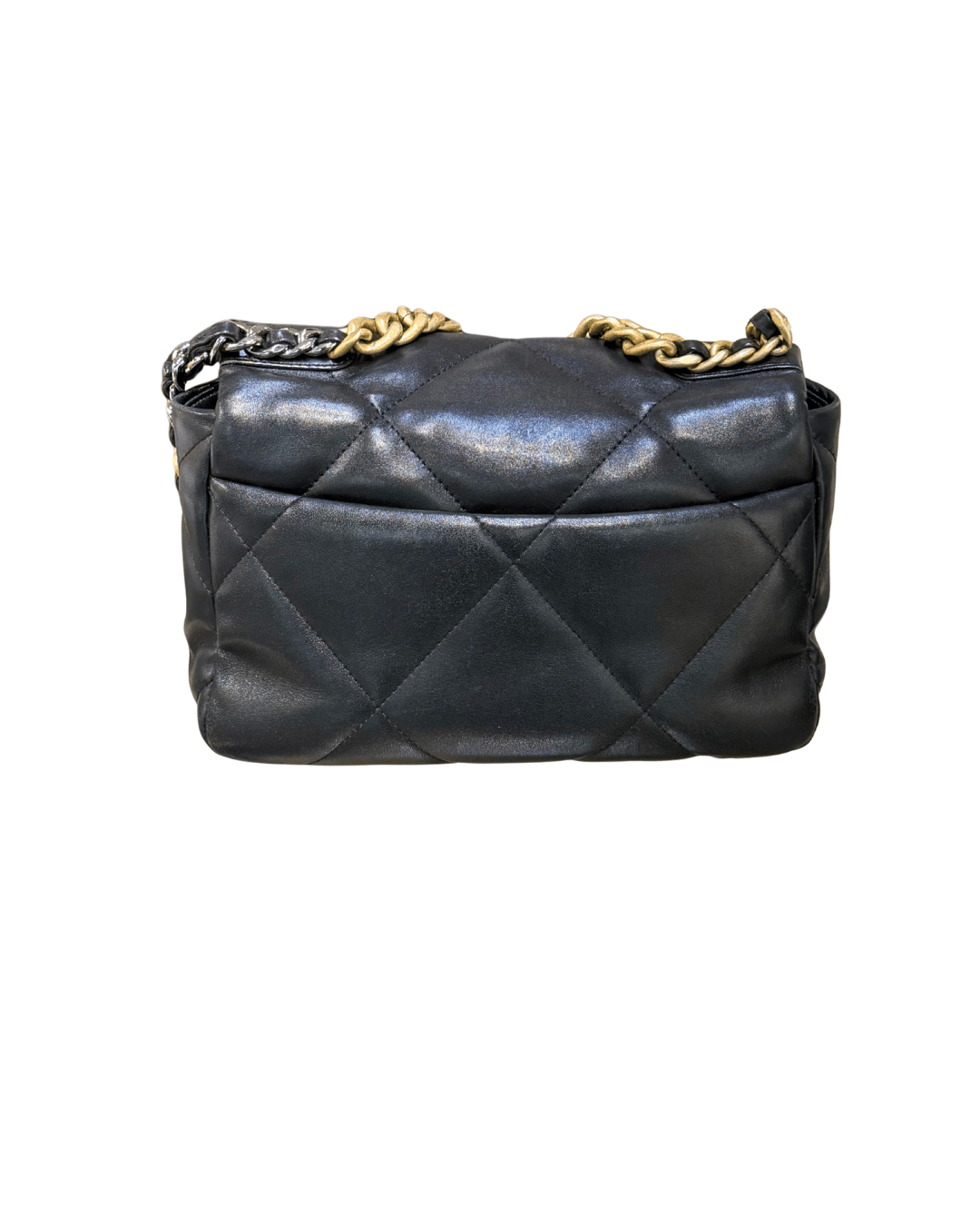 CHANEL 19 MISURA SMALL NERA