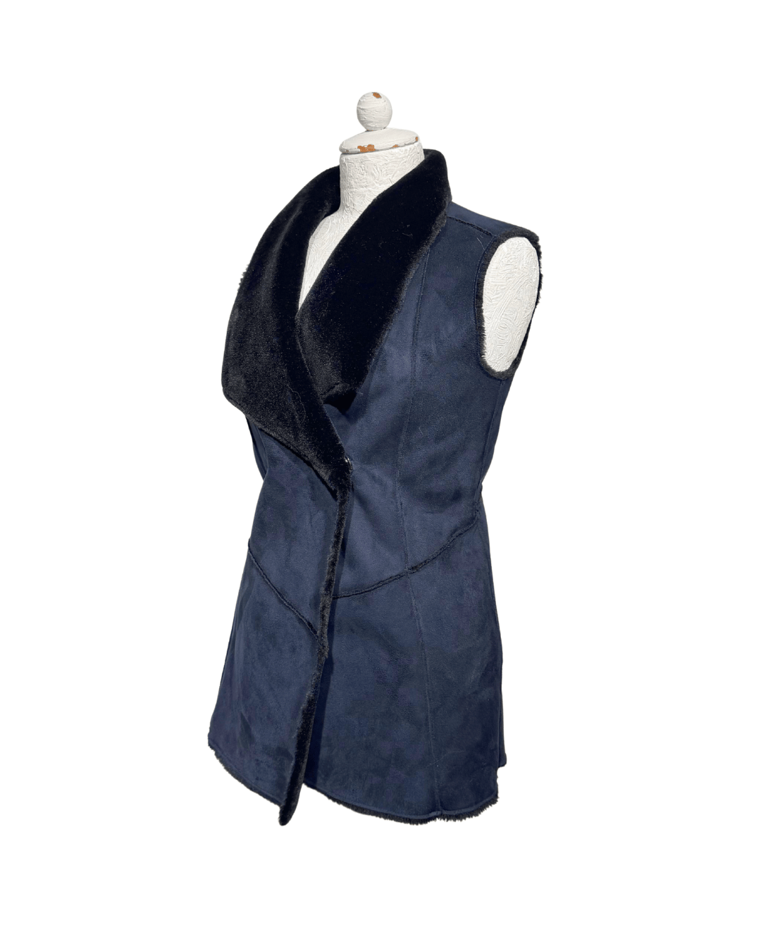 GILET ARMANI BLU E NERO