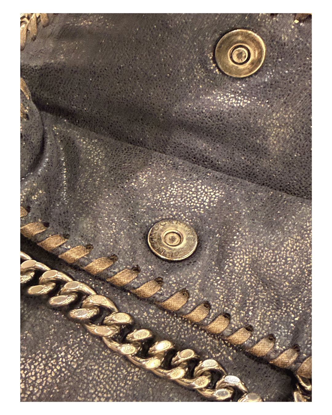 MINI STELLA MCCARTNEY FALABELLA BLU NAVY