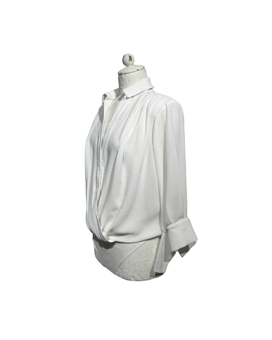 BODY CAMICIA ELISABETTA FRANCHI BIANCA Tg 42