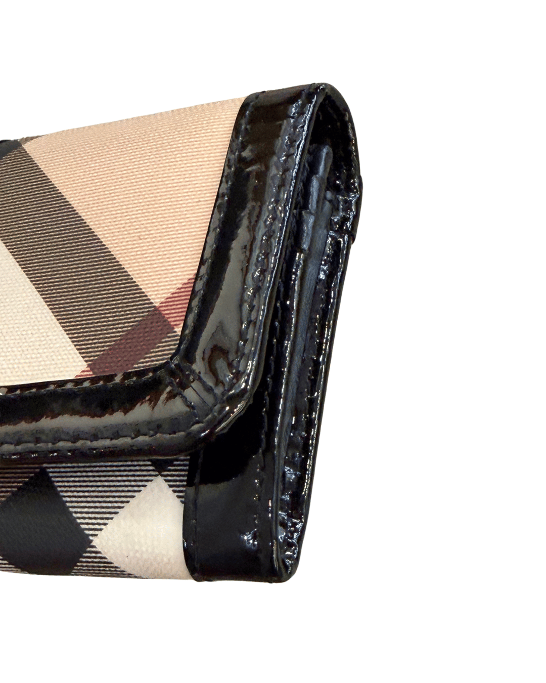 PORTAFOGLIO BURBERRY RIFINITURE PELLE NERA
