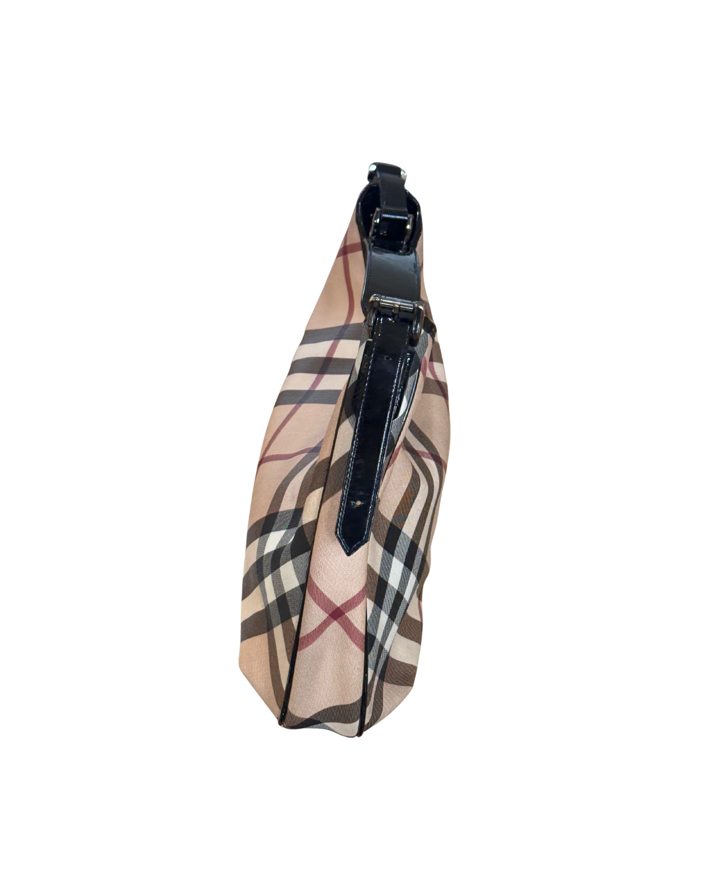 MEZZALUNA BURBERRY RIFINITURE NERE
