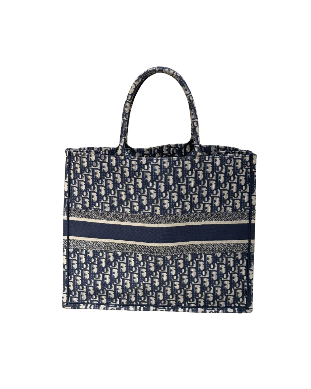 BOOK TOTE DIOR GRANDE BLU