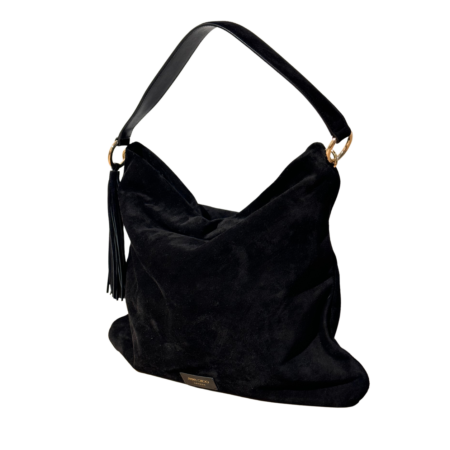 BORSA JIMMY CHOO NERA CON NAPPINA