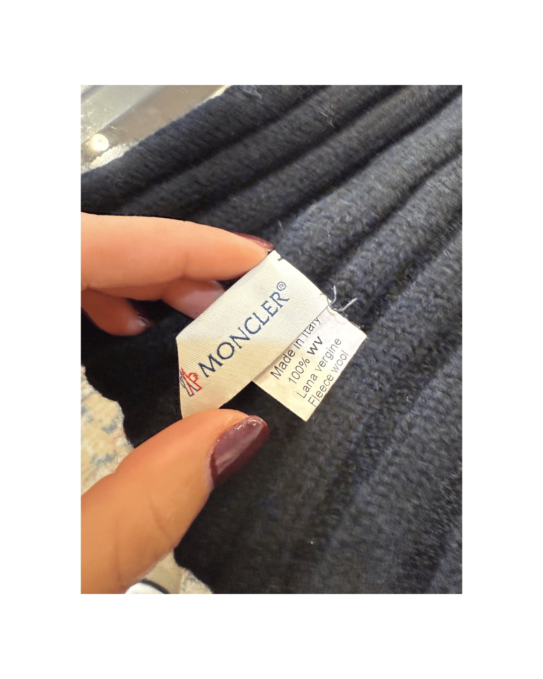 SCIARPA MONCLER NERA UNISEX