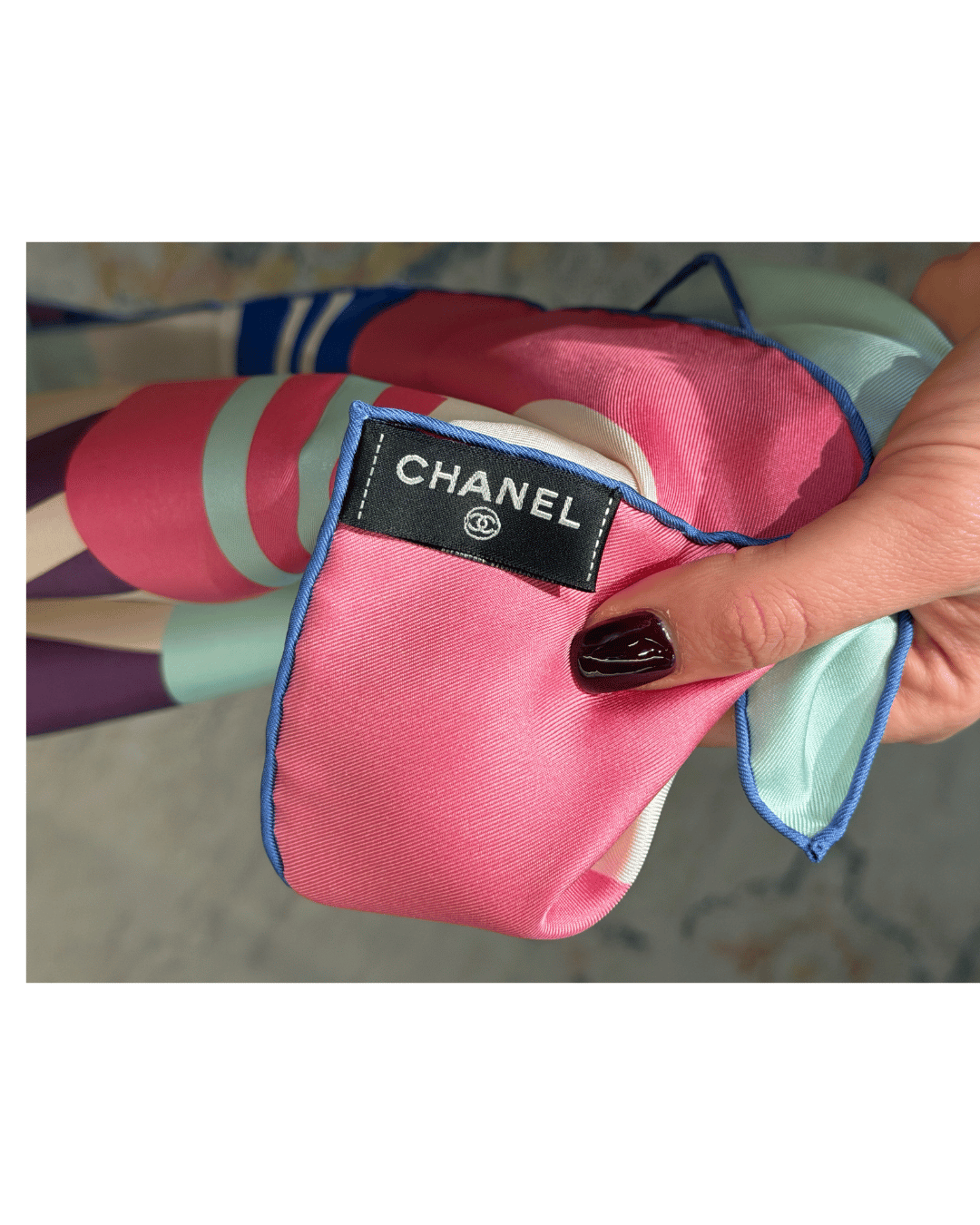 FOULARD CHANEL MULTICOLOR