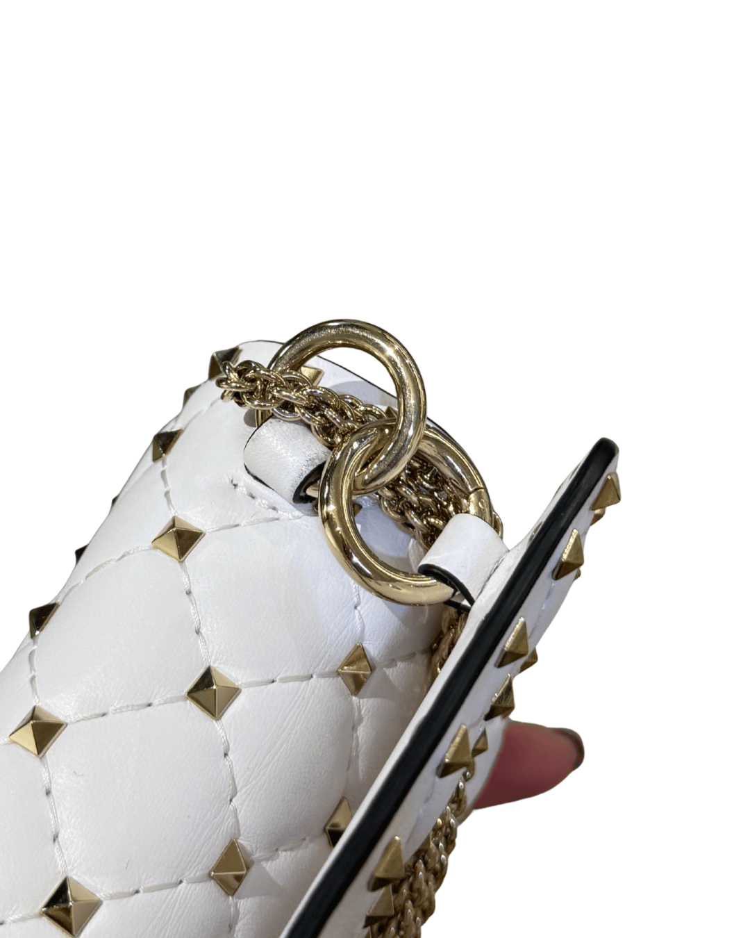 MINI SPIKE VALENTINO BIANCA