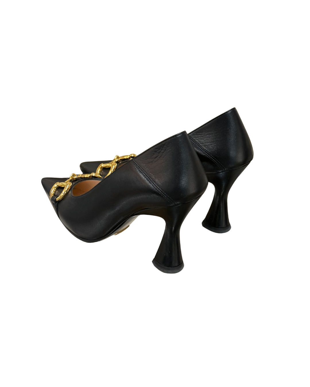 DECOLLETE MALAGA GUCCI NERE MORSETTO