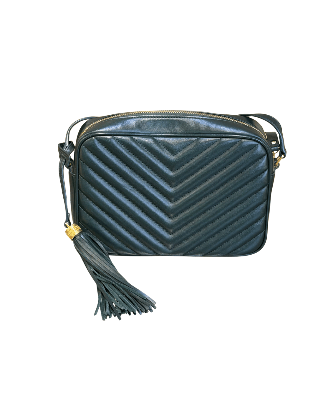 CAMERA BAG YSL VERDE SCURO