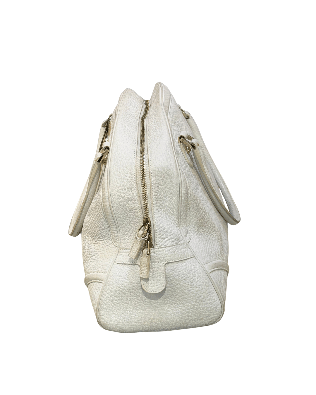 GUCCI BOSTON BLONDIE PELLE BIANCA FASCIA WEB