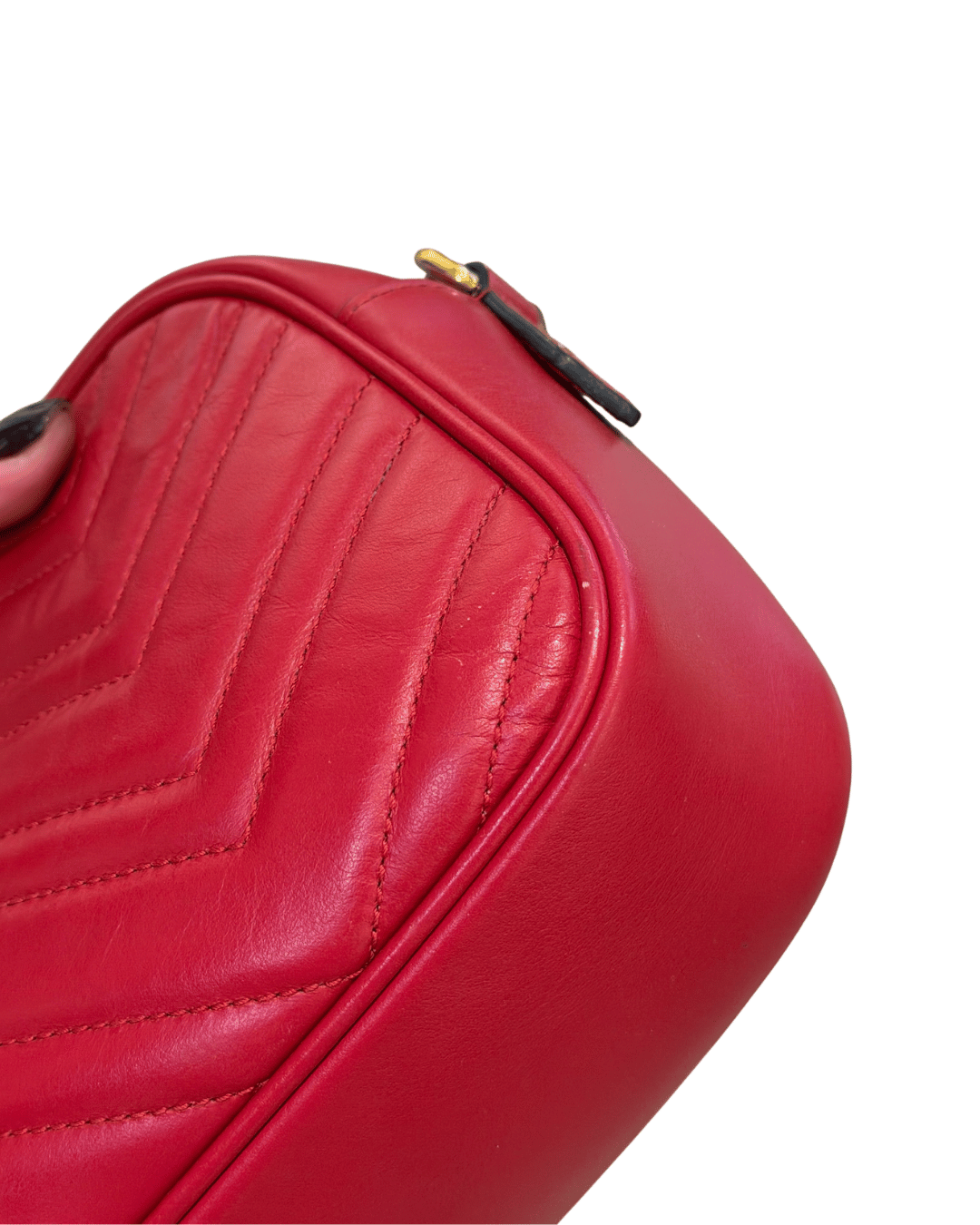 GUCCI CAMERA BAG ROSSA CON SCATOLA