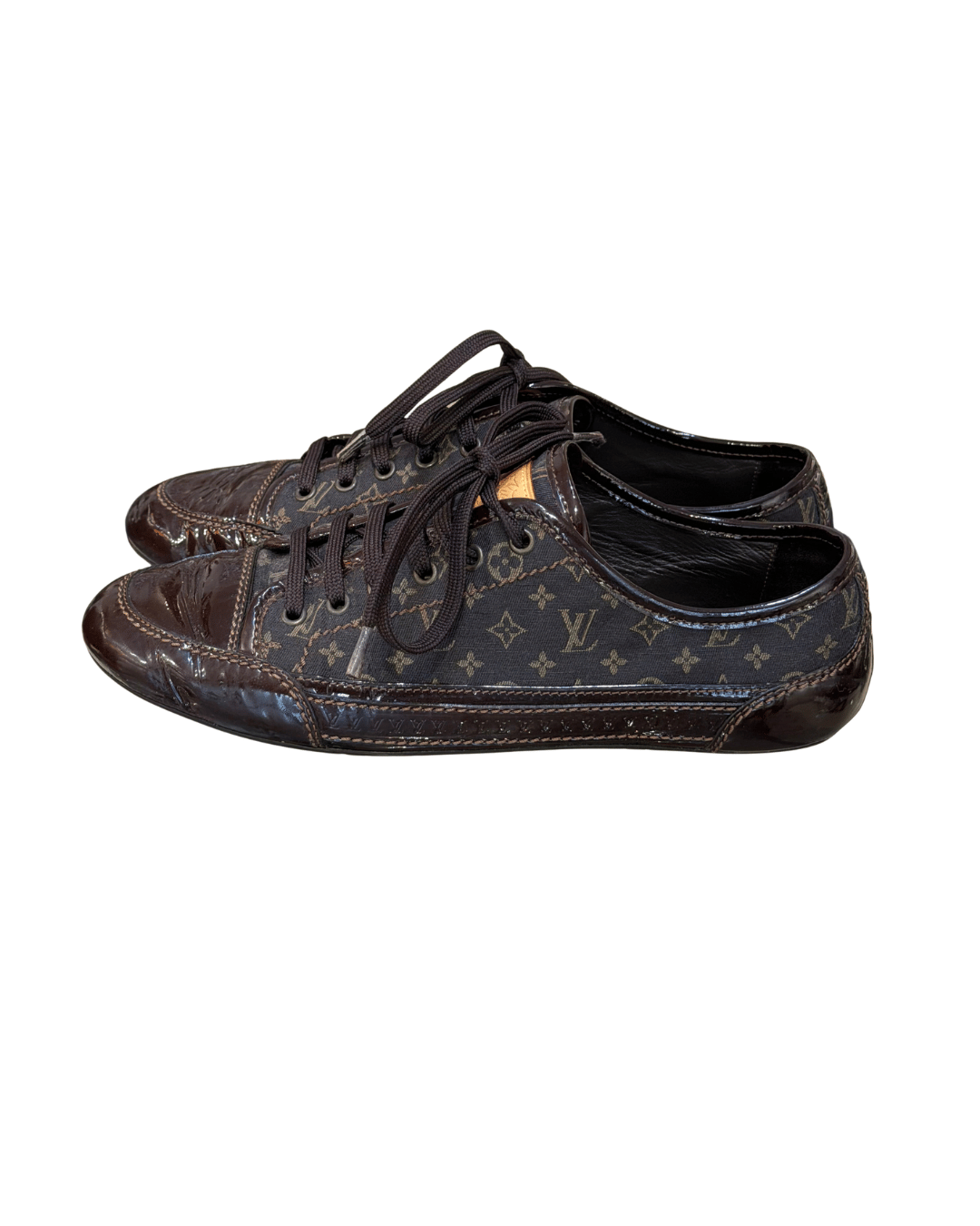 SNEAKERS LOUIS VUITTON MONOGRAM E RIFINITURE VERNICE