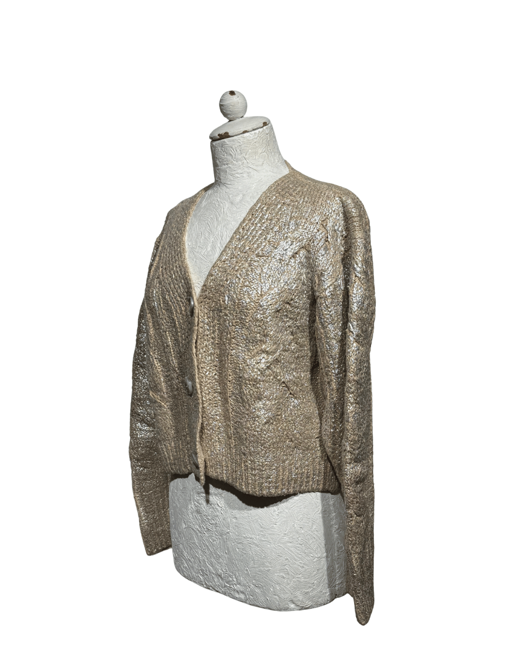 CARDIGAN STELLA MCCARTNEY METALIZZATO