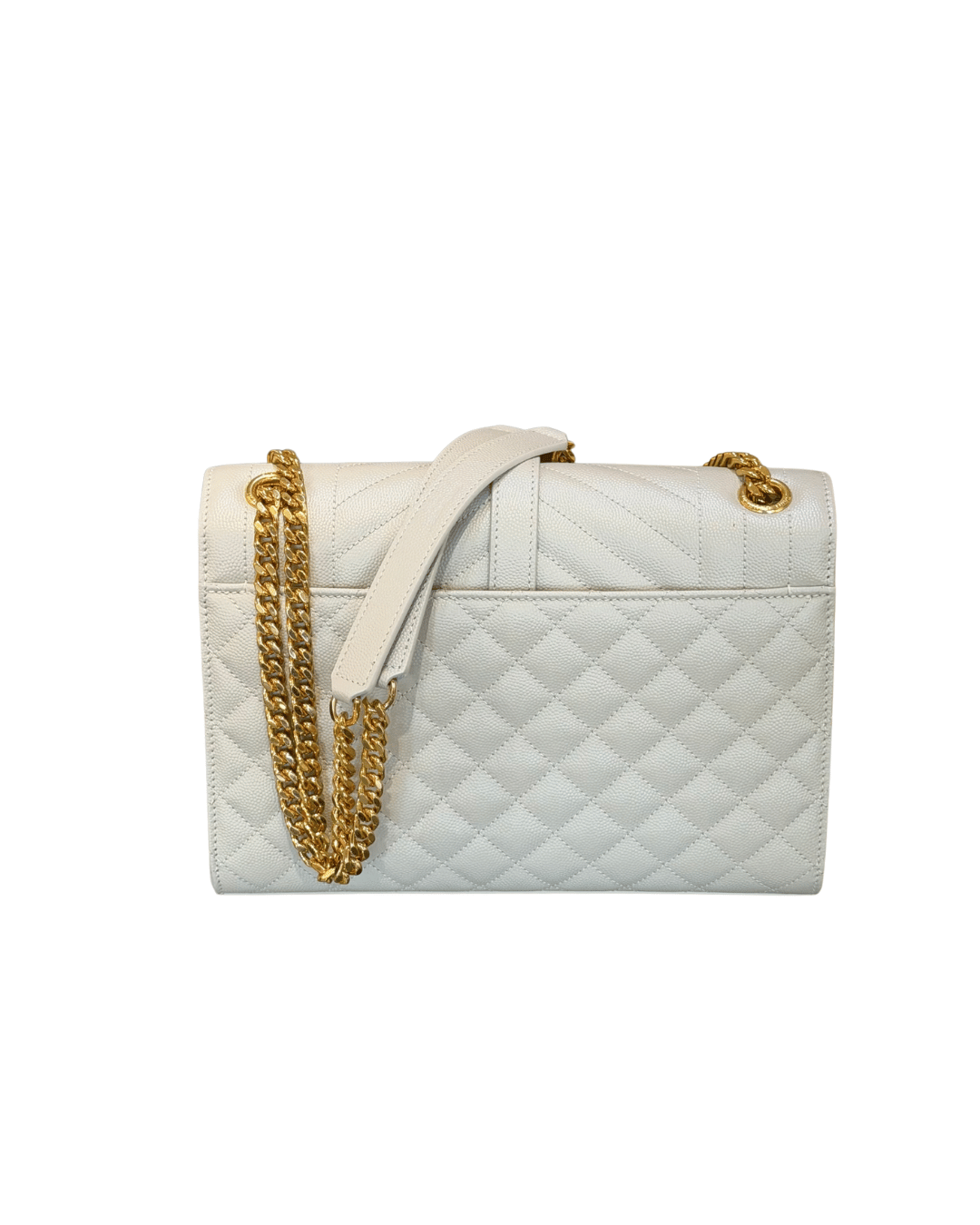 ENVELOPE MEDIA YSL AVORIO HARDWARE DORATO