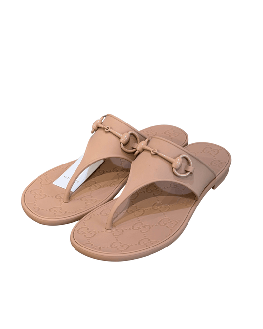 SANDALI INFRADITO MINORCA IN GOMMA GUCCI Nr 37