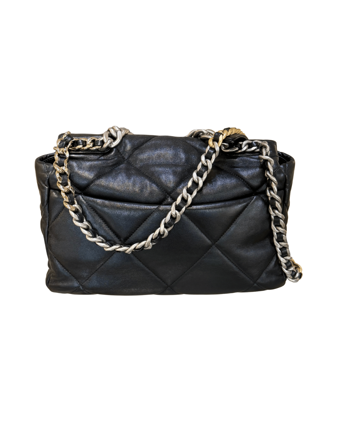 CHANEL 19 MISURA LARGE NERA