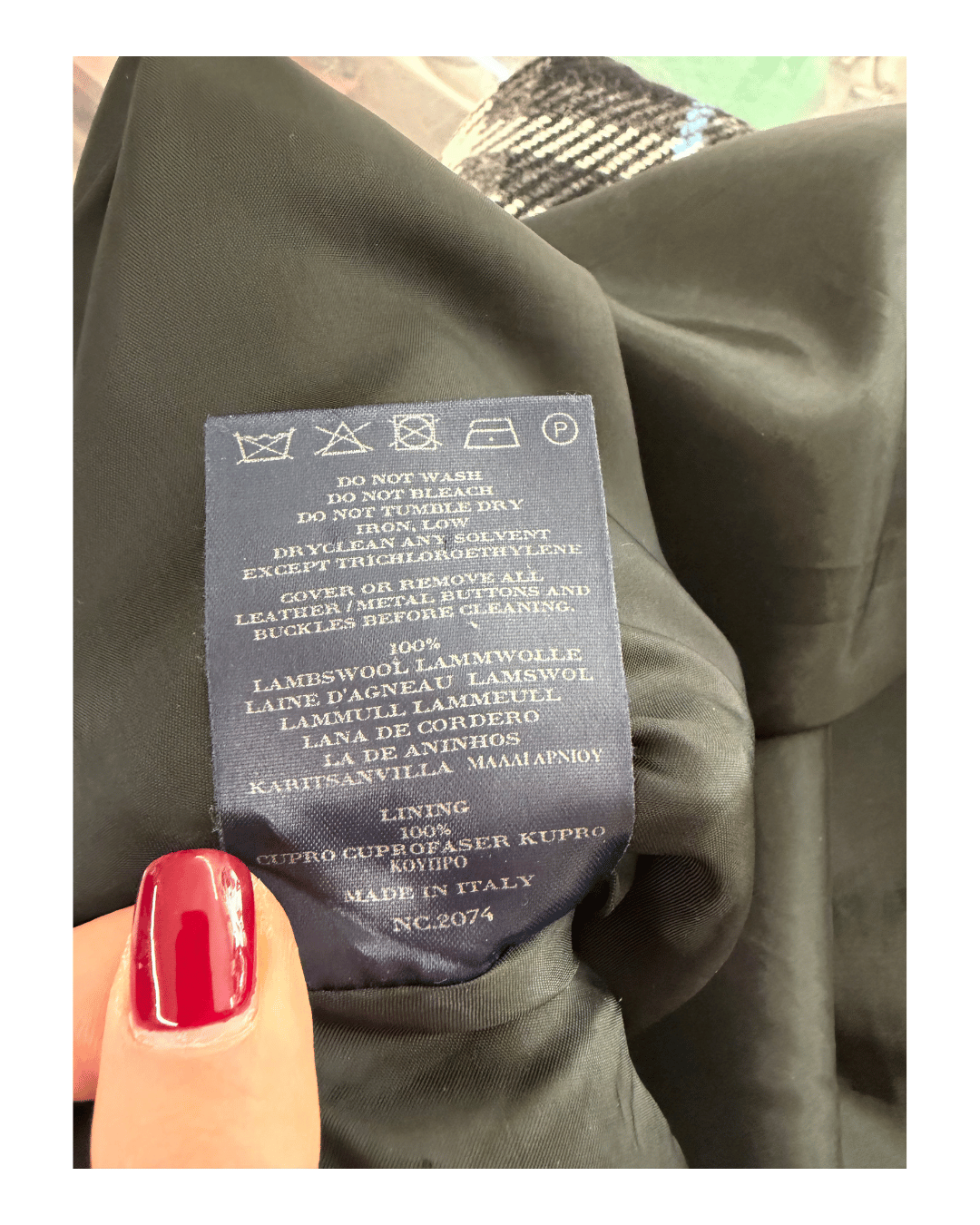 GONNA BURBERRY TARTAN NERA