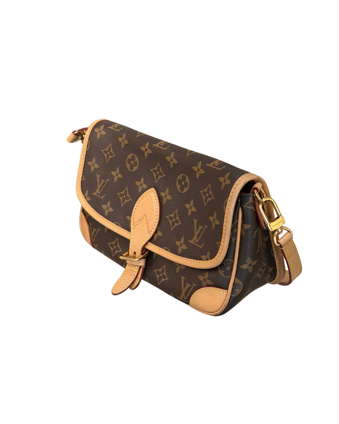 DIANE LOUIS VUITTON MONOGRAM DOPPIA TRACOLLA
