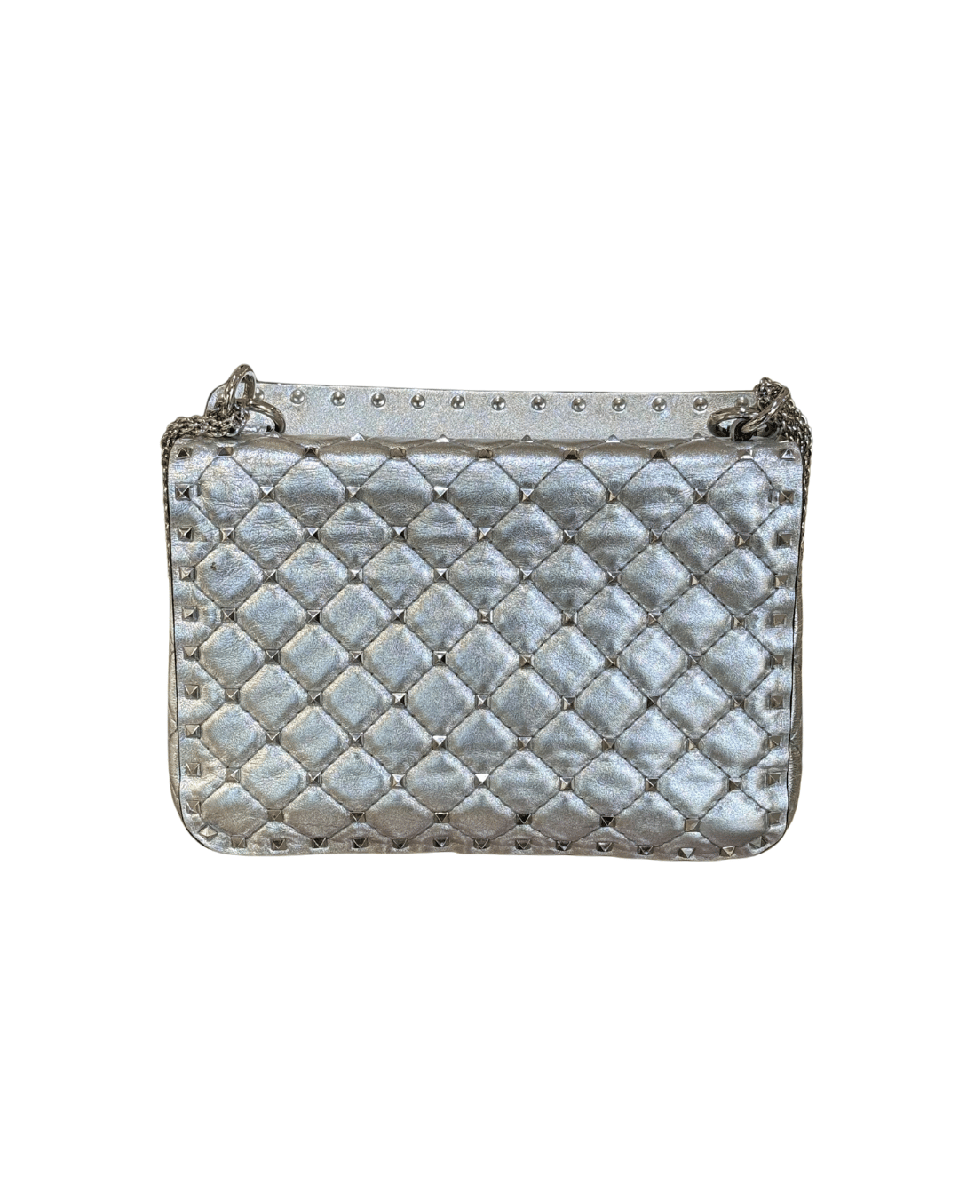 VALENTINO SPIKE MEDIA ARGENTO