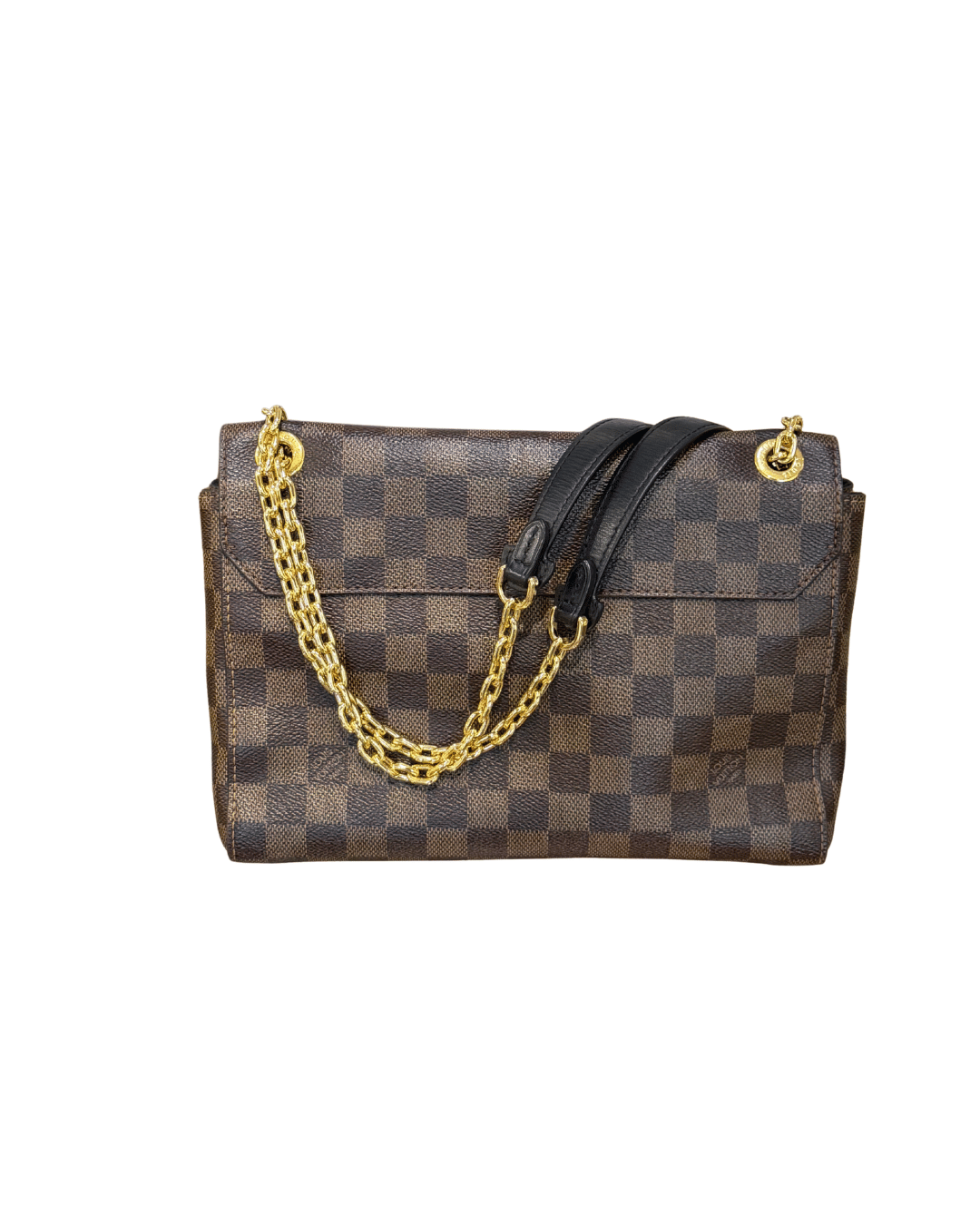 VAVIN PM LOUIS VUITTON DAMIER EBENE RIFINITURE CREMA