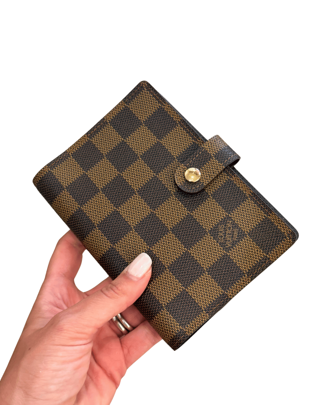 AGENDA PM LOUIS VUITTON DAMIER EBENE