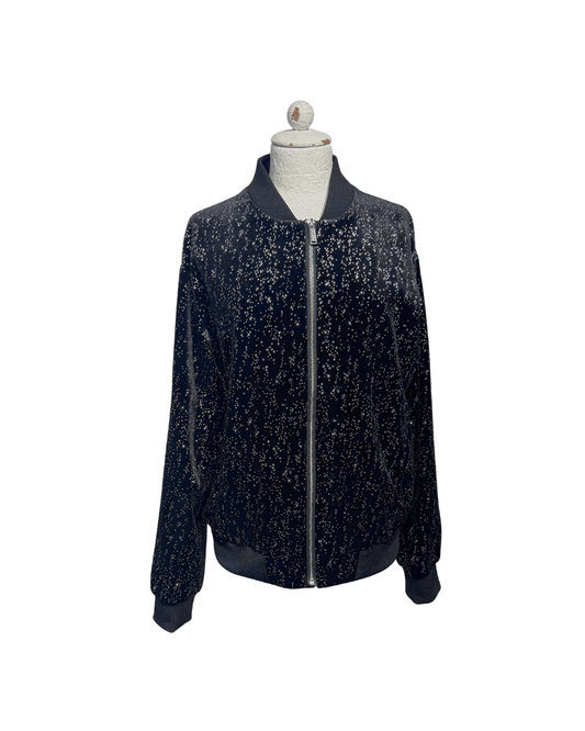 FELPA DSQUARED2 VELLUTO E BRILLANTINI