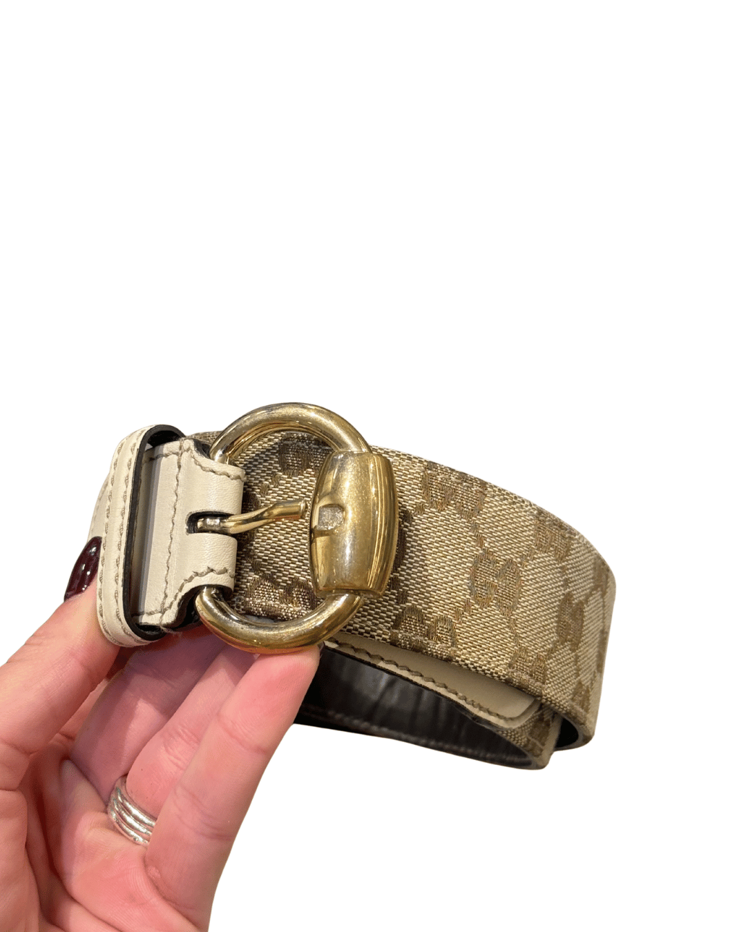 CINTURA GUCCI MONOGRAM GG