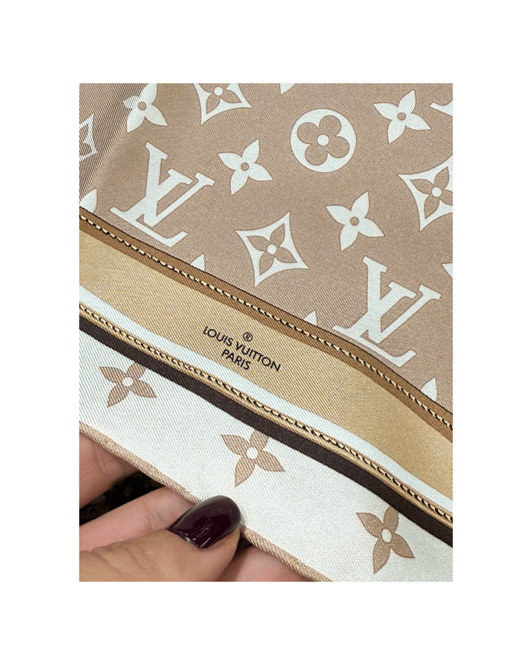 FOULARD LOUIS VUITTON MONOGRAM CHAINS