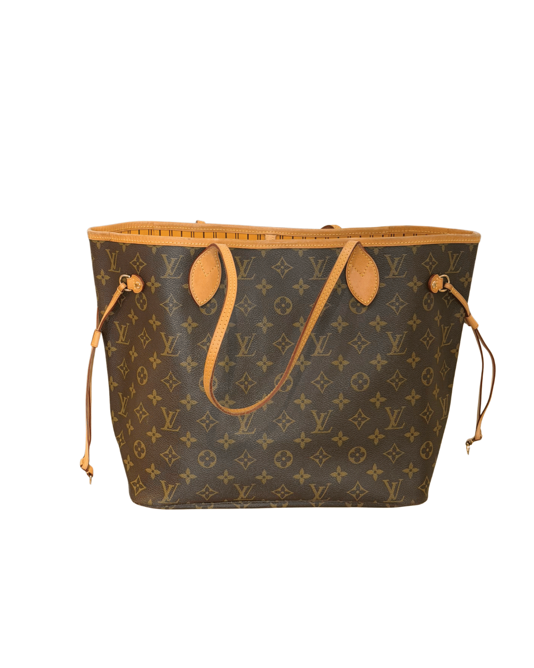NEVERFULL MM MONOGRAM INTERNO SENAPE