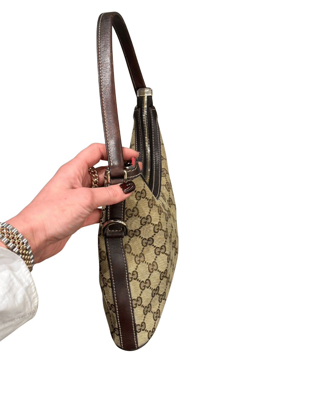 BORSA GUCCI HOBO A SPALLA GG SUPREME