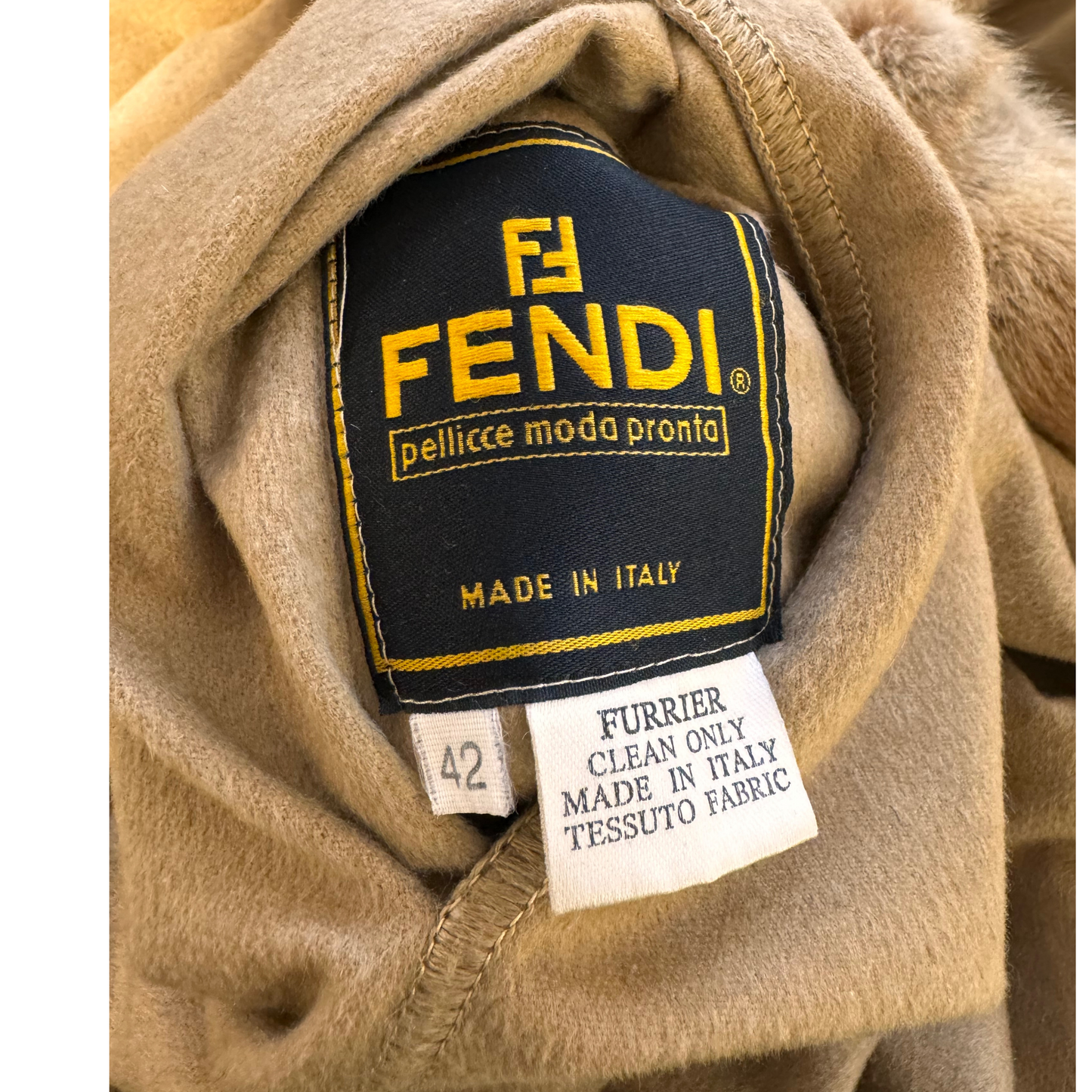 CAPPOTTO FENDI CON PELO