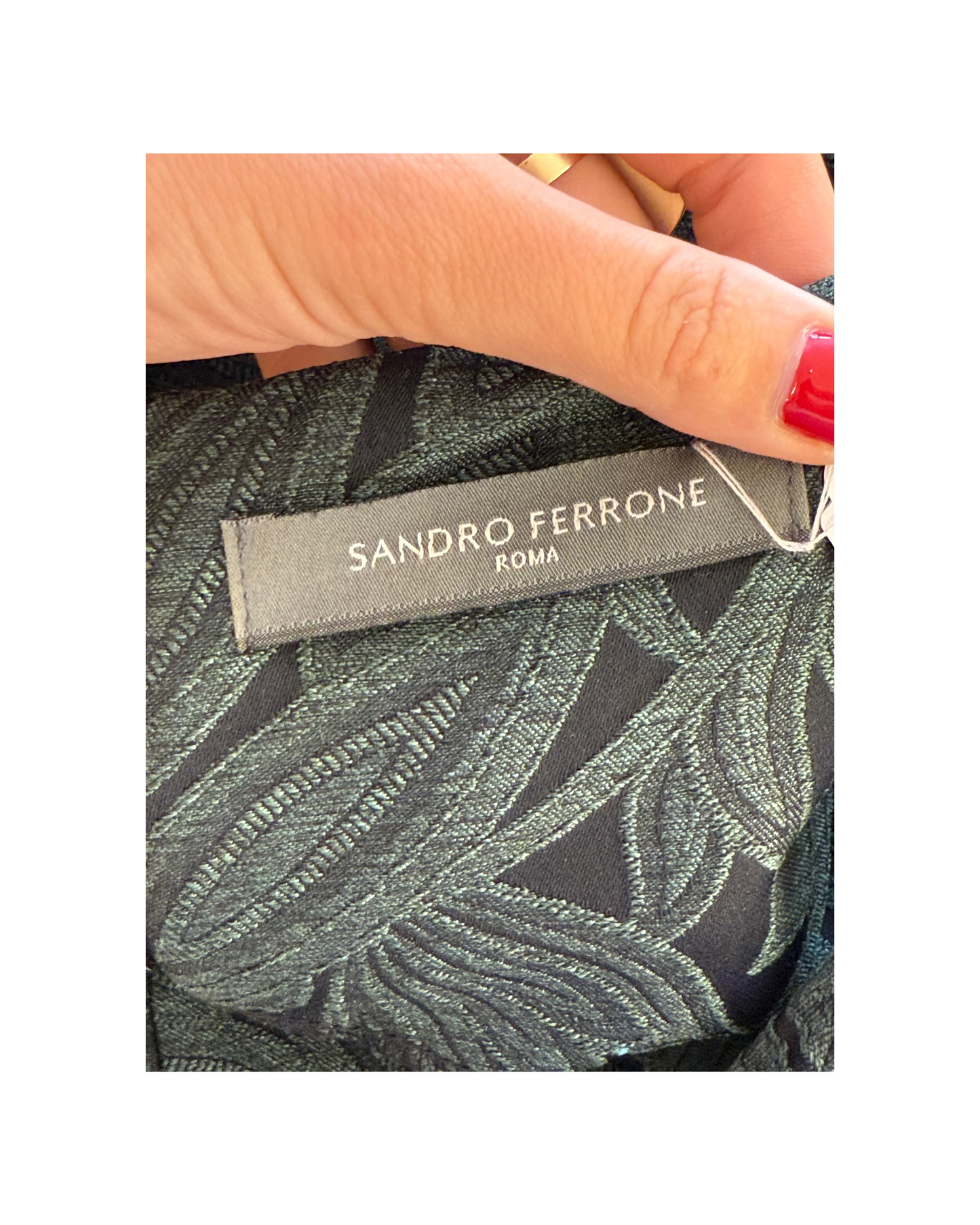 ABITO SANDRO FERRONE IN JACQUARD