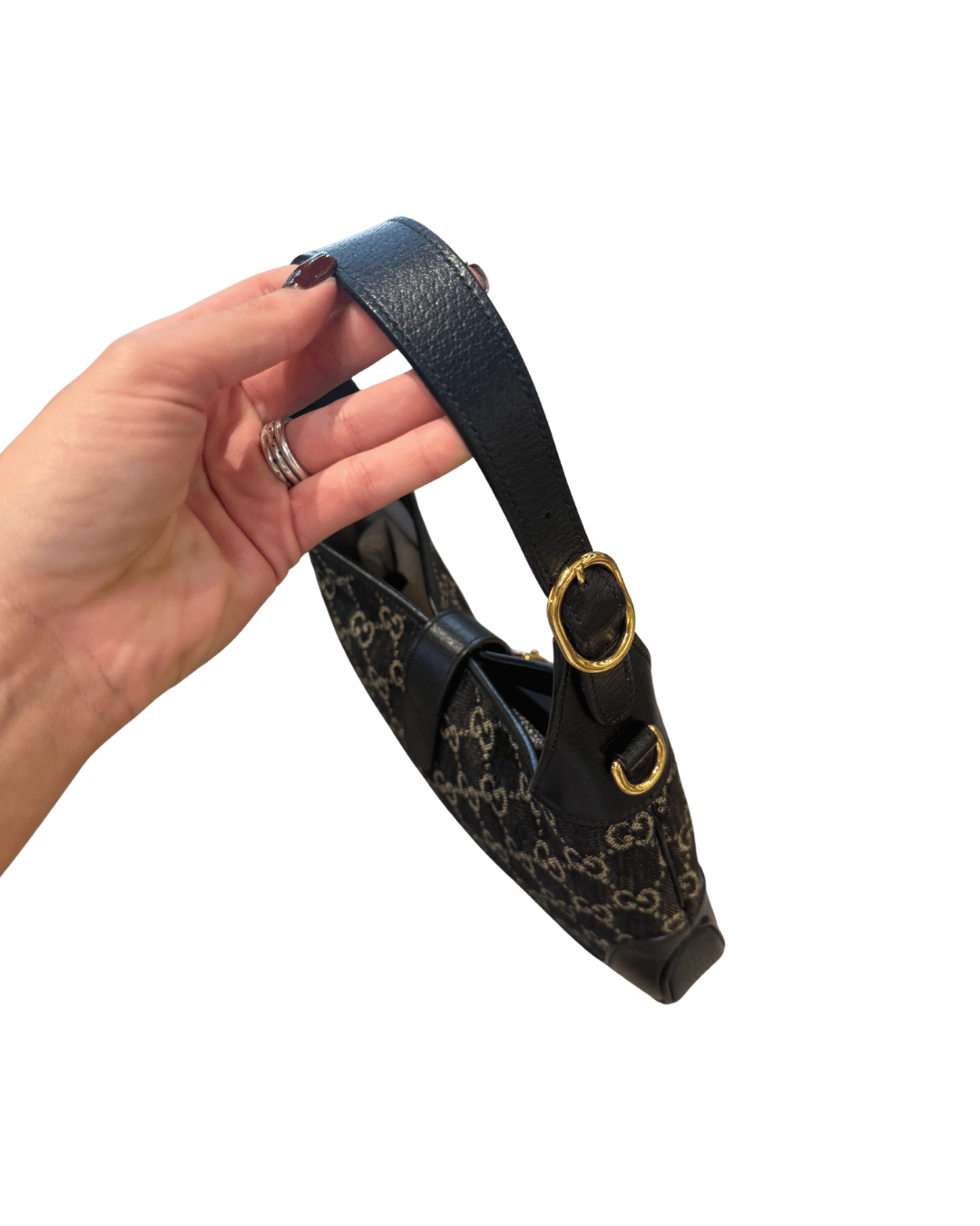 JACKIE GUCCI DENIM NERA