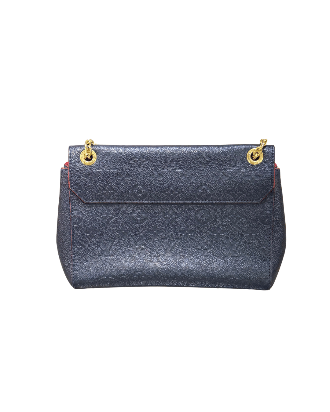 VAVIN LOUIS VUITTON PELLE BLU IMPRESSA