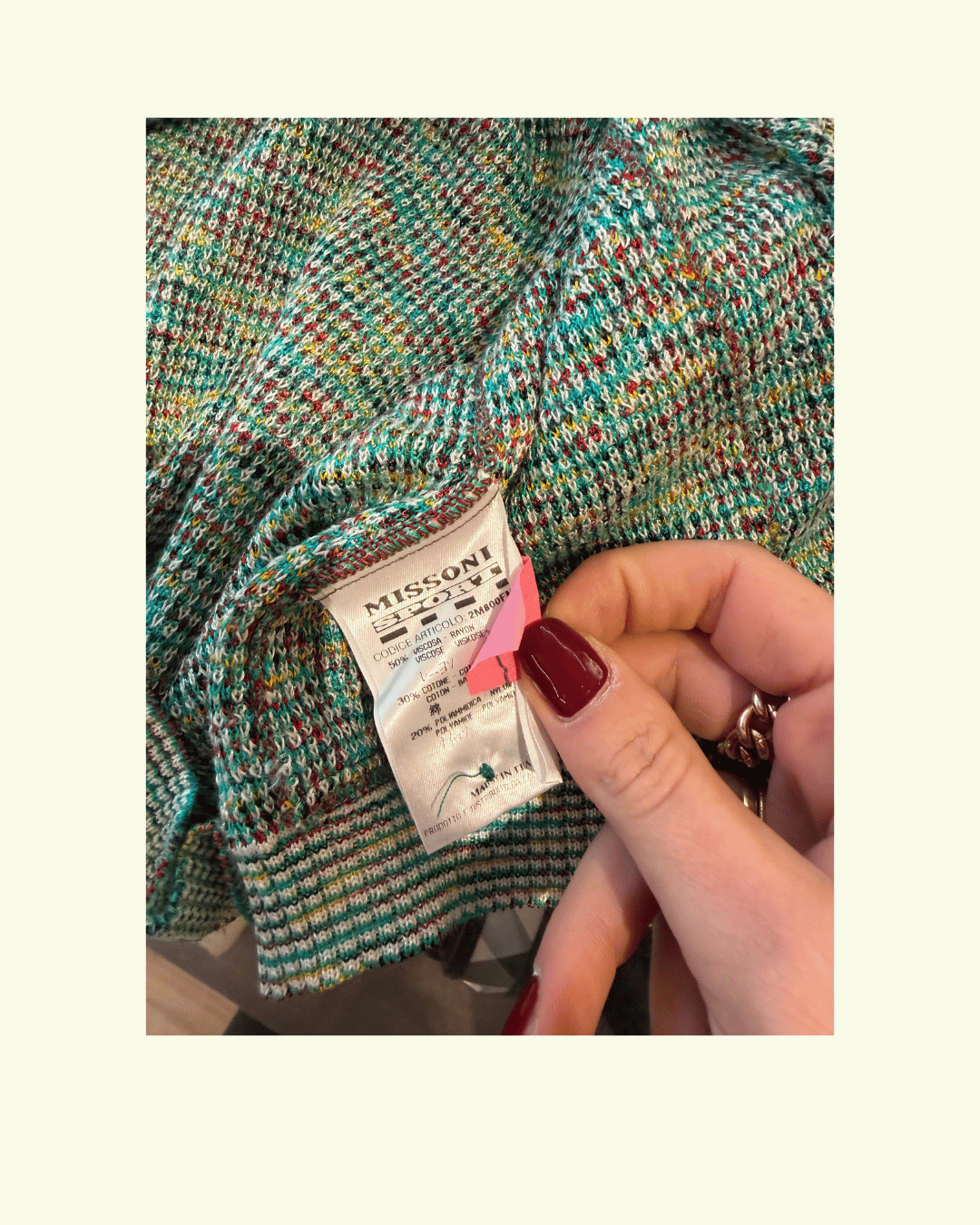 CARDIGAN MISSONI MULTICOLOR Tg 44