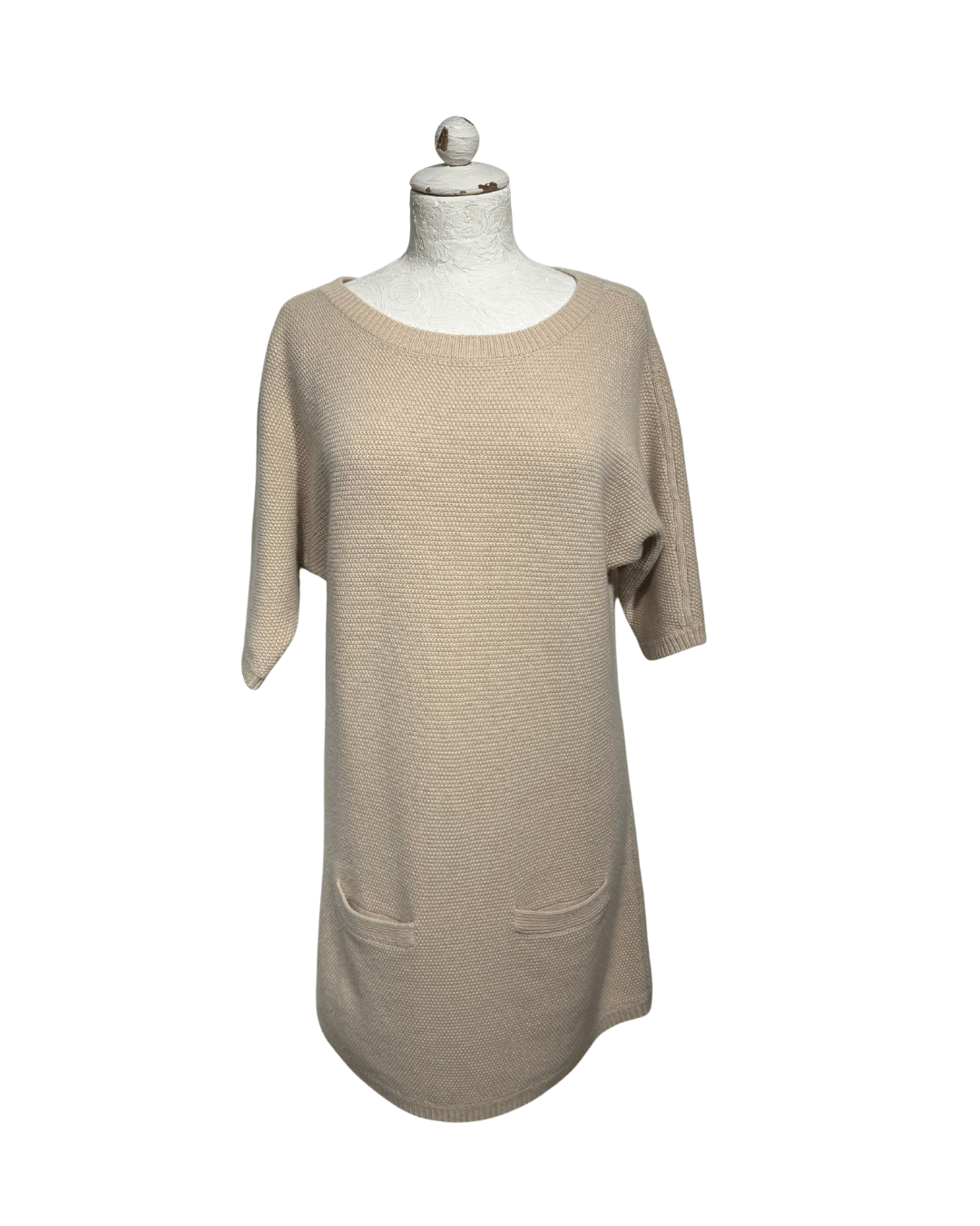 ABITO MAGLIA CHLOE 100% CASHMERE BEIGE