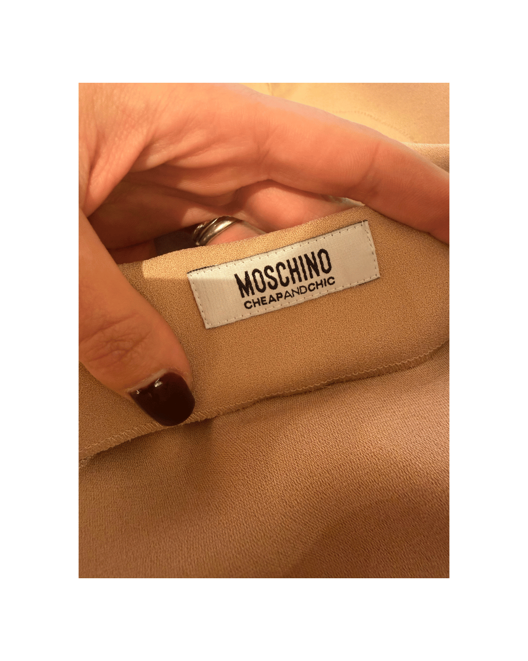 ABITO MOSCHINO ROSA CIPRIA Tg 44