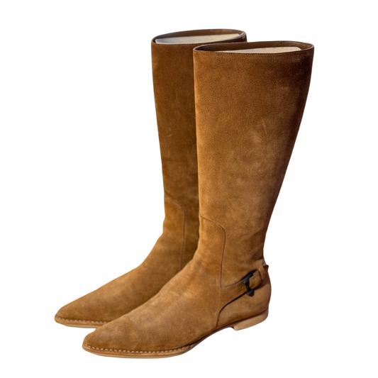 STIVALI GUCCI SCAMOSCIATI
