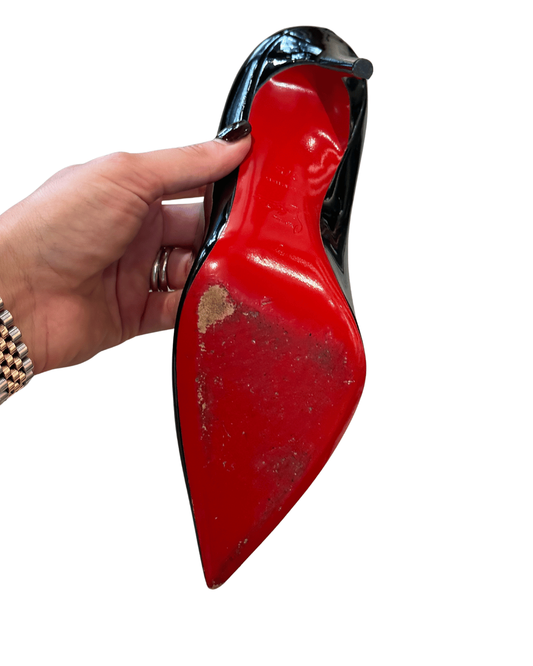 DECOLLETE KATE NERE LOUBOUTIN Nr 37.5