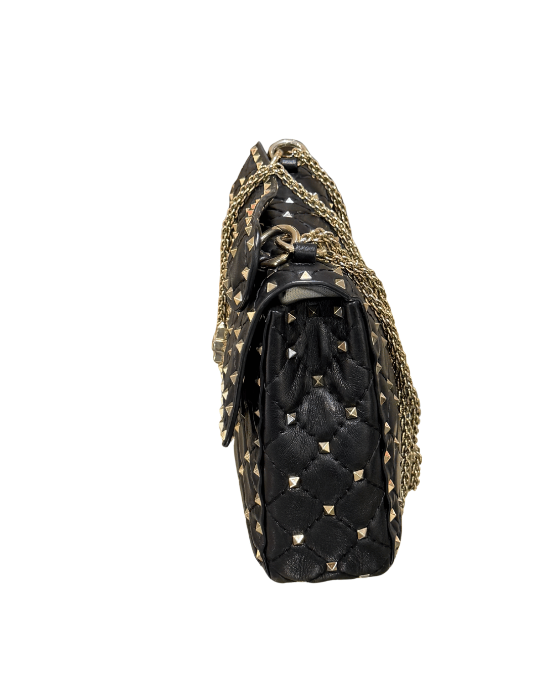 VALENTINO SPIKE MEDIA NERA