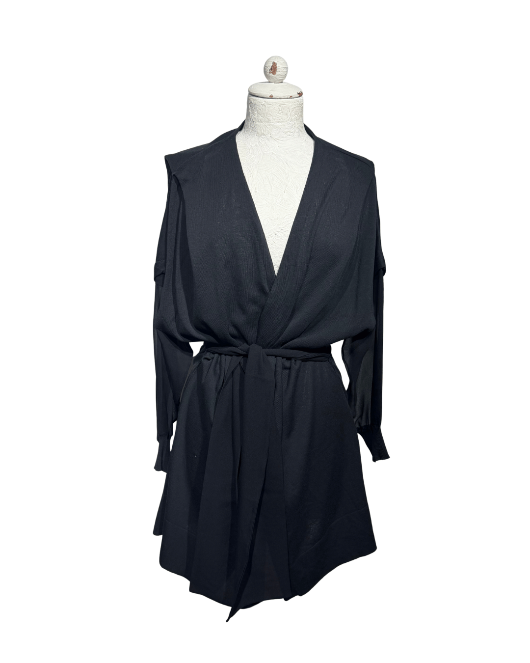 CARDIGAN VALENTINO NERA LANA E SETA