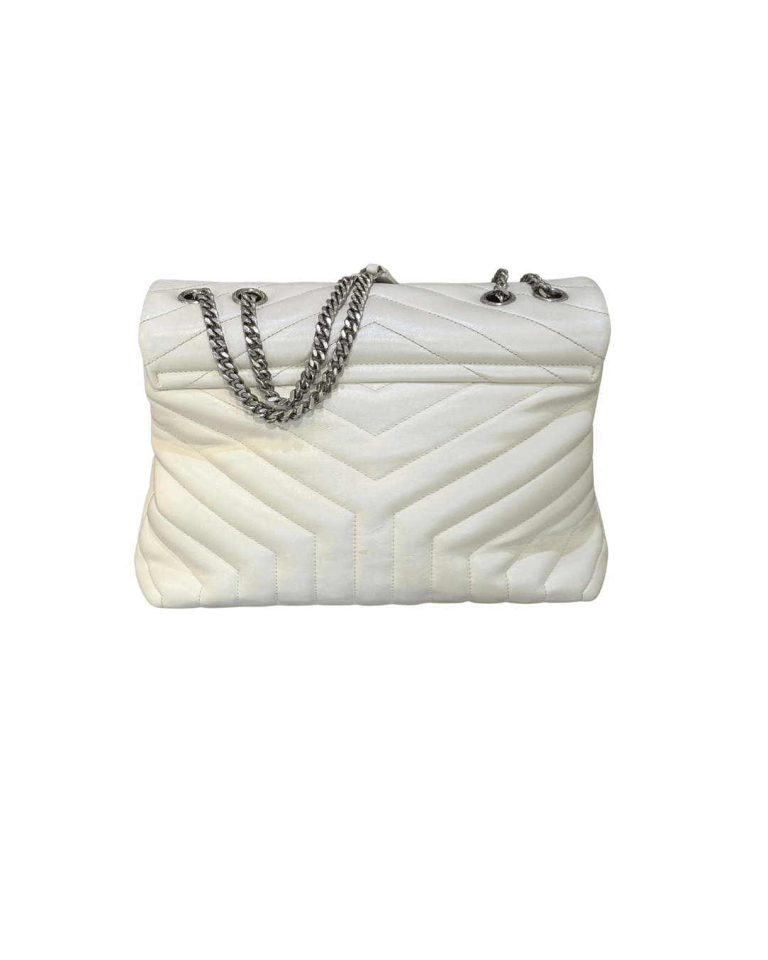 LOULOU MEDIA YSL AVORIO HARDWARE ARGENTO