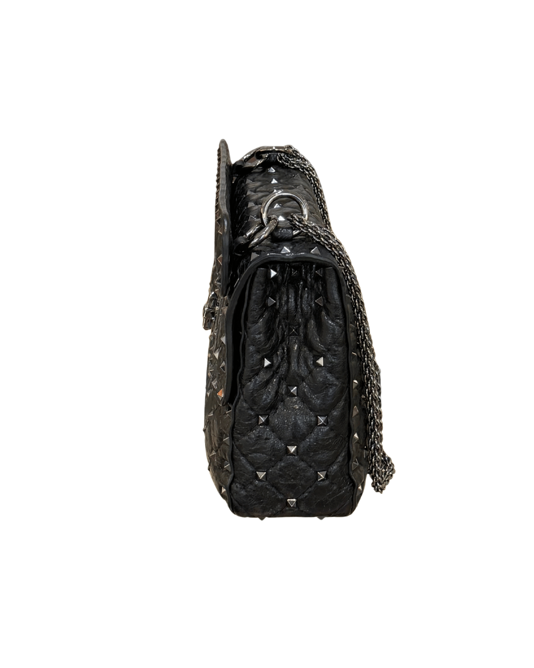 VALENTINO SPIKE MEDIA NERA EFFETTO VINTAGE