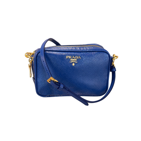 PICCOLA POCHETTE PRADA BLU ELETTRICA