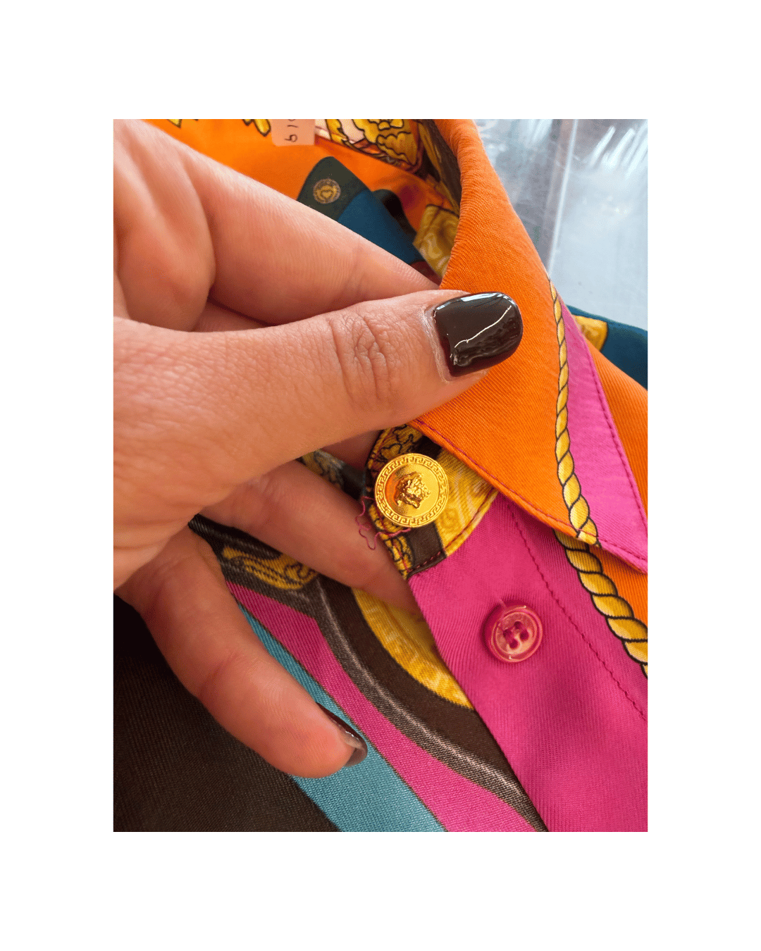 CAMICIA VERSACE BAROQUE MULTICOLOR Tg 42