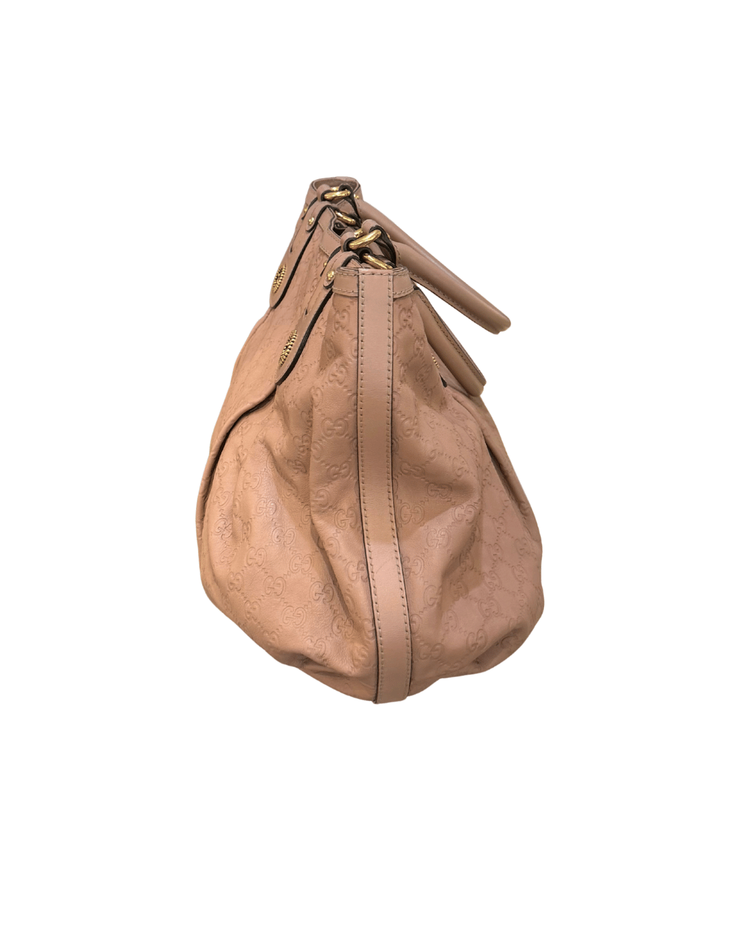 GUCCI GUCCISSIMA SCARLETT TOTE ROSA ANTICO