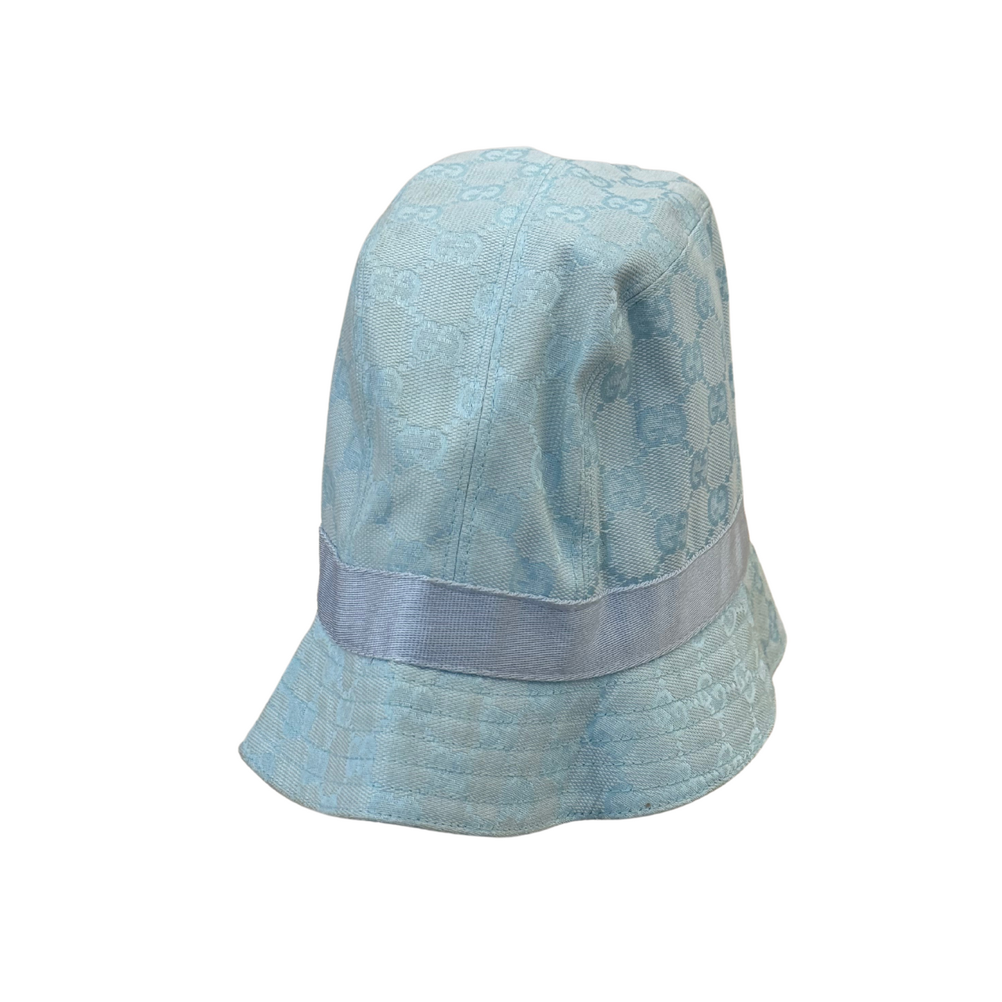 CAPPELLO PESCATORA GUCCI AZZURRO