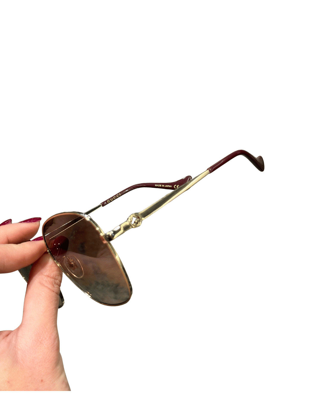 OCCHIALI GUCCI METALLO CON CUSTODIA