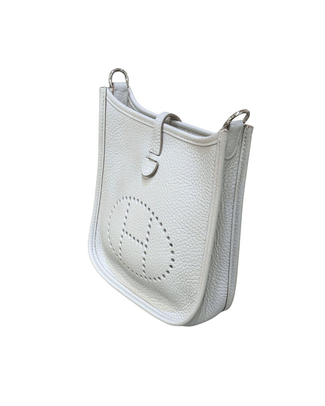 MINI EVELYNE HERMES AZZURRA CARTA DA ZUCCHERO