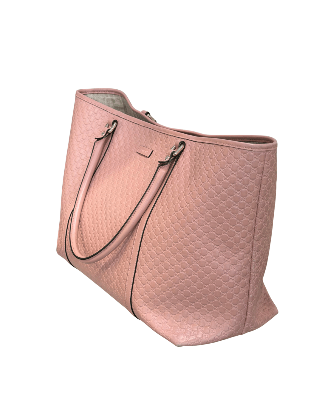 SHOPPER GUCCI GUCCISSIMA PELLE ROSA